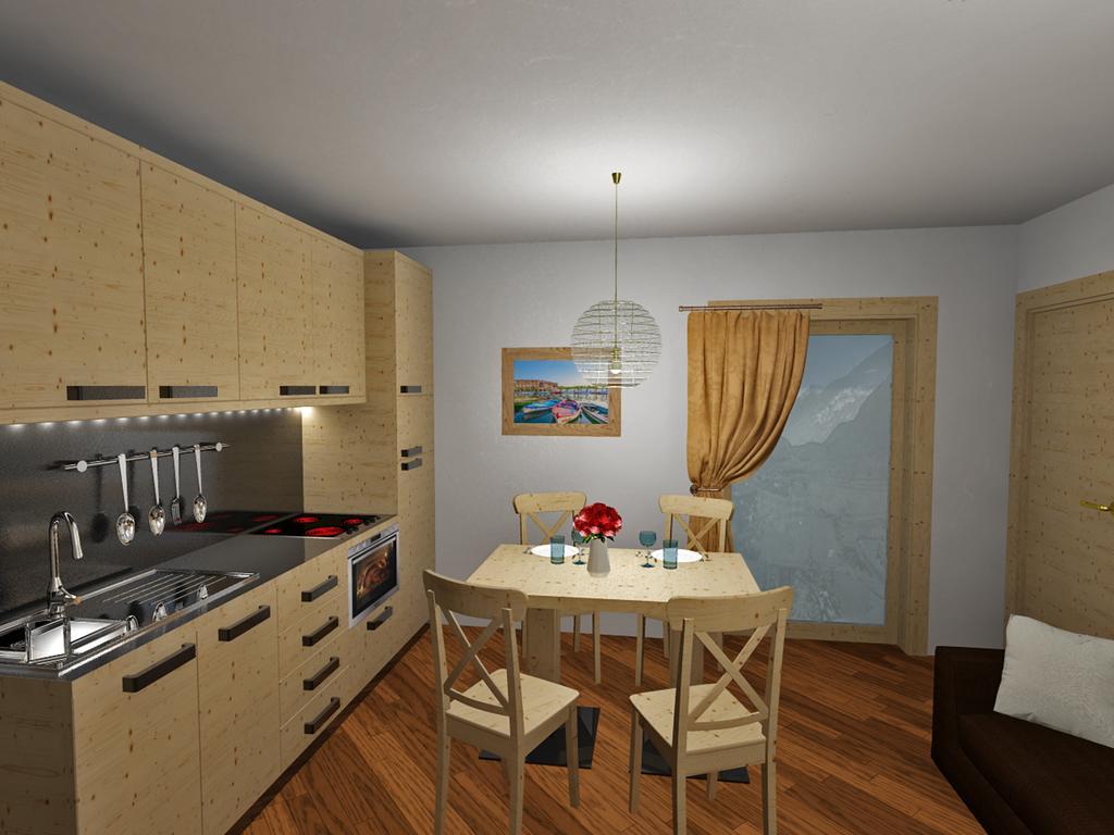 Aparthotel Dolomites Living&Relax Commezzadura Kamer foto